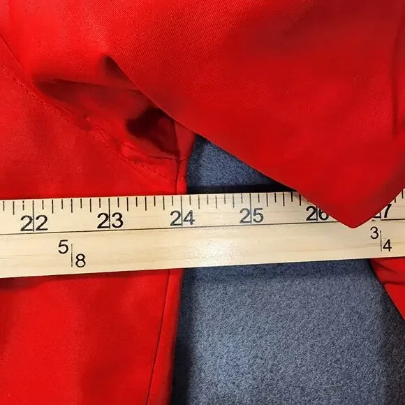 OBEY Worldwide Mens Jacket Large Red Windbreaker Hooded Outdoor Hiking Gorpcore - Picture 4 of 16